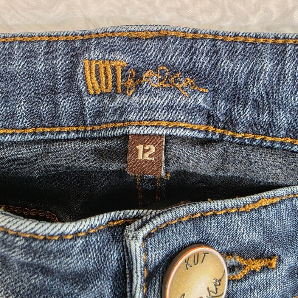 KUT from the Kloth Angie Relaxed Boyfriend Jeans Size 12‎ - Picture 3 of 8